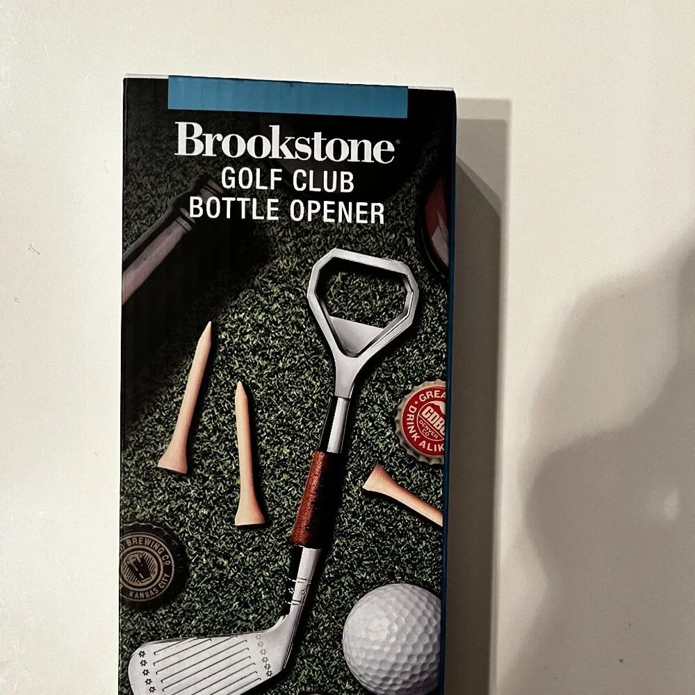 Golf Club Bottle Opener‎ by Brookstone  (new/h/x)